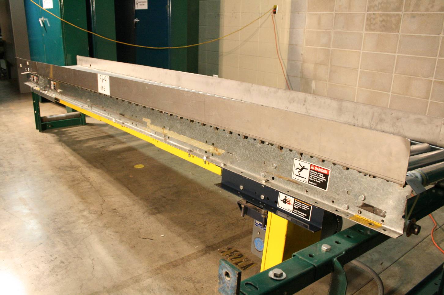 Alvey Powered Roller Conveyor Boston 3/4 HP Motor and 51 Reducer 144