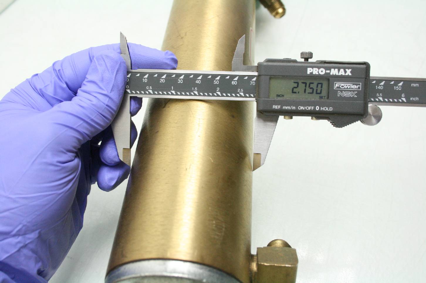 Allenair CHTFLH10KEORTEOR Air Over Hydraulic Tandem Air Cylinder