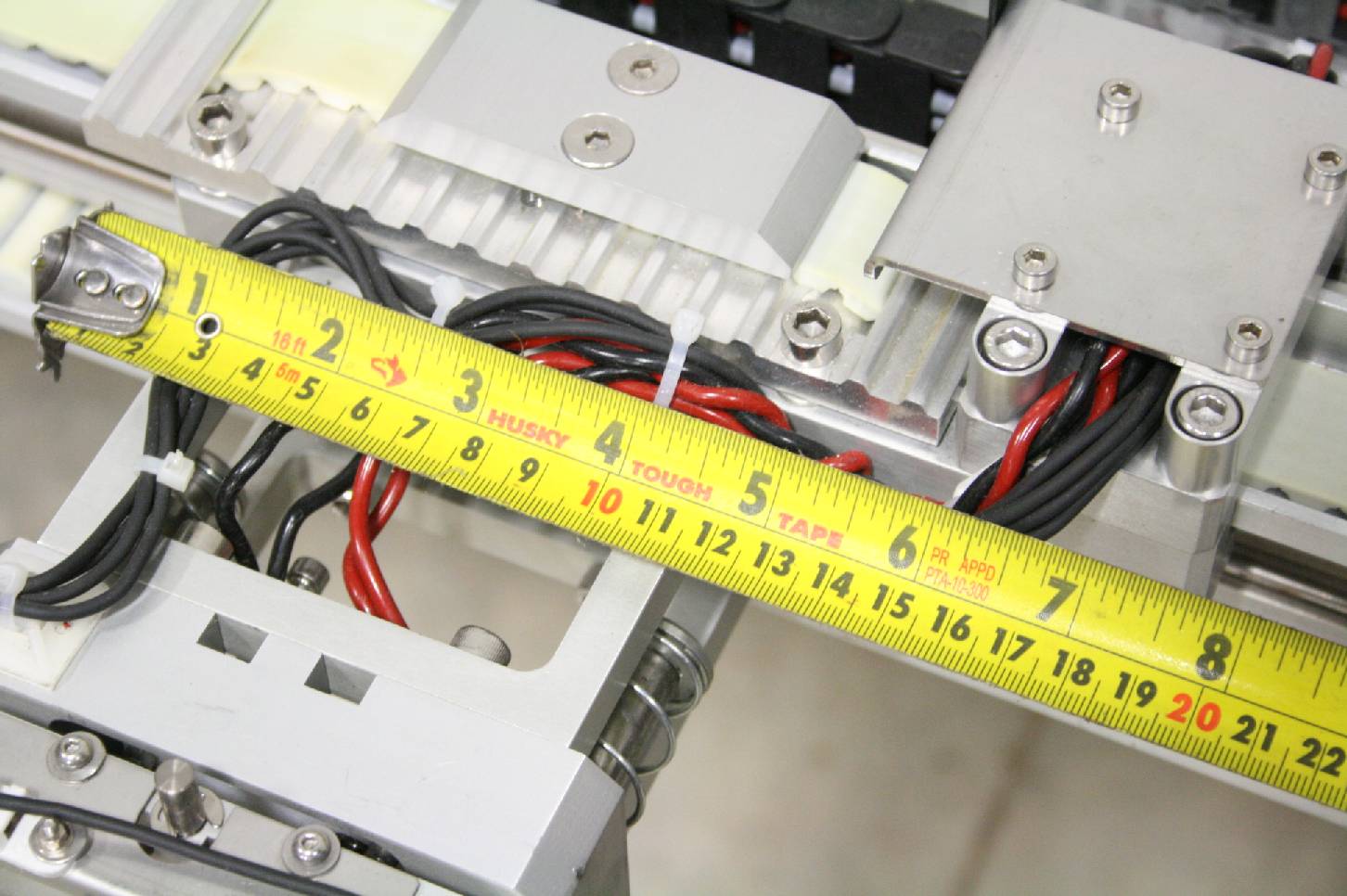 Rollon Linear Belt Drive Actuator Oriental Worm Drive Motor 14' Travel