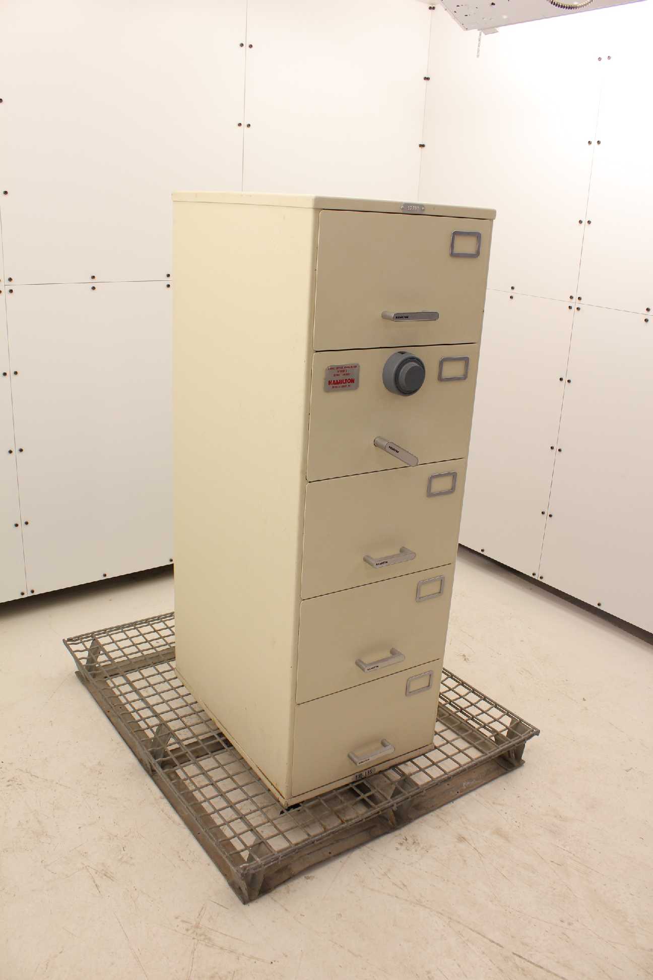 Hamilton C65 Fire Safe Filing Class 6 Kaba Mas X09 Lock Set eBay