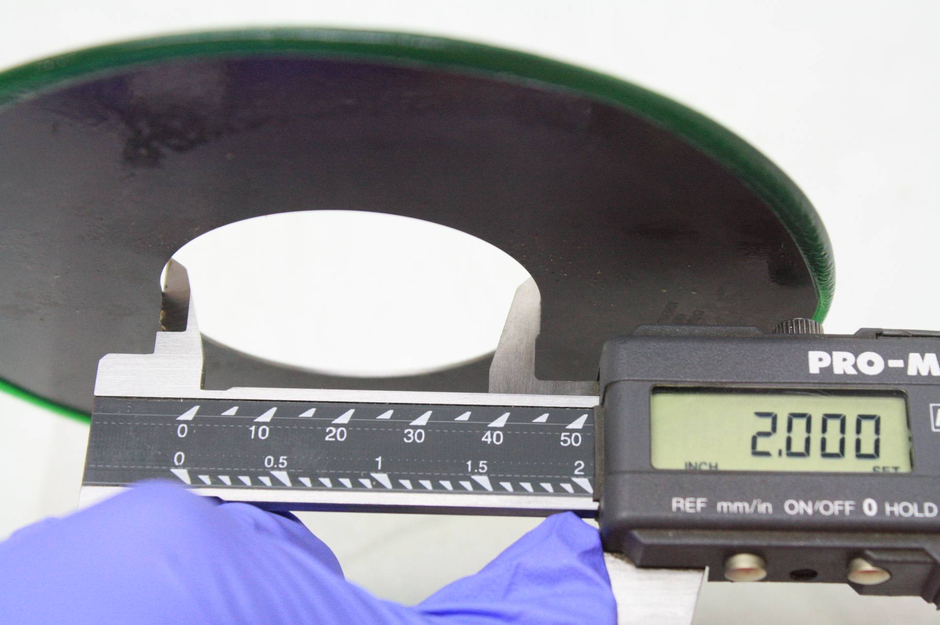 Lot of 4 Carolina Knife Single Bevel Razor Slitter Blades 5" x 2" x 0.