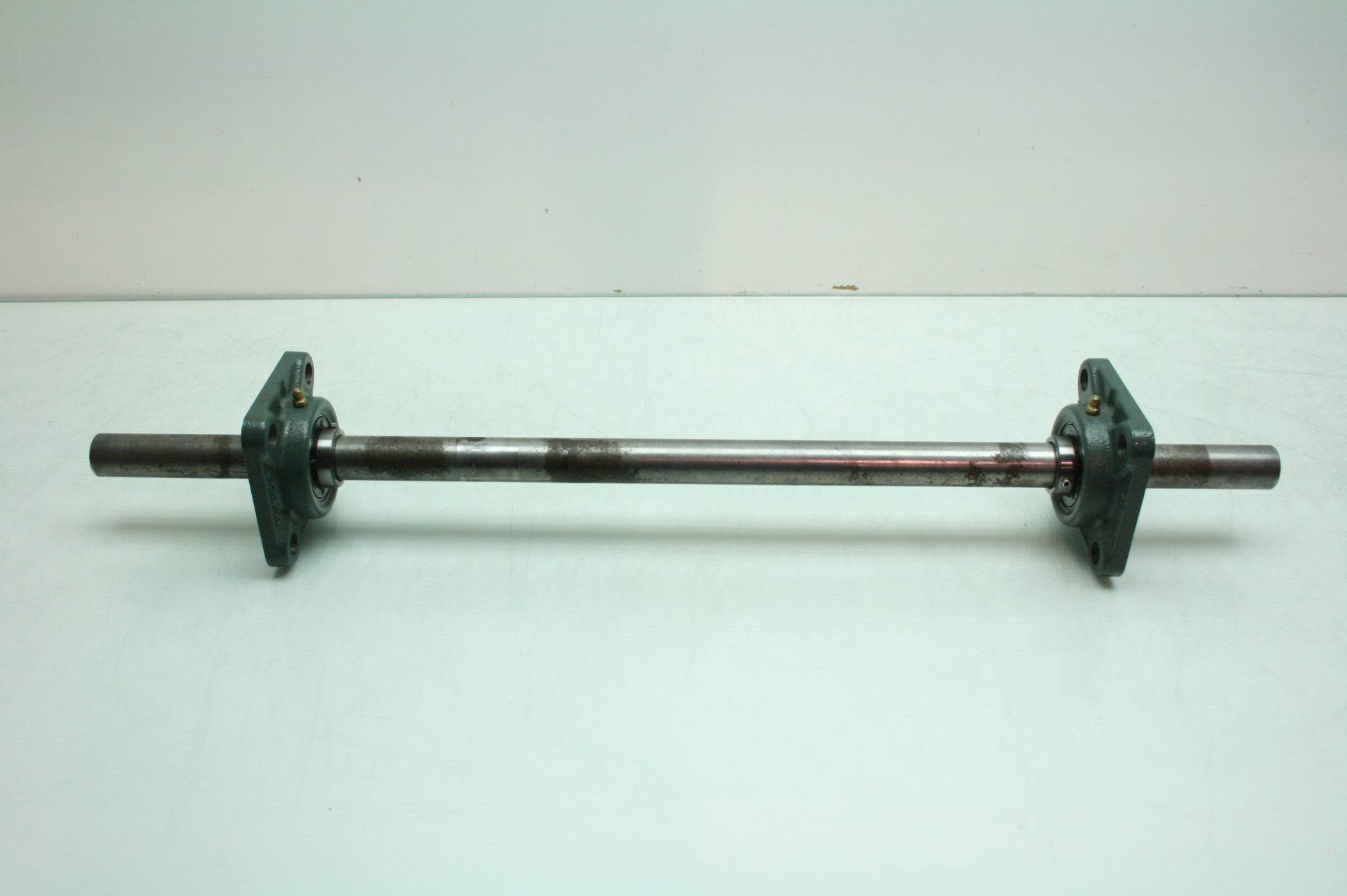 2 NTN UC205100 Flange Pillow Block Bearings 1" Steel Bearing Shaft