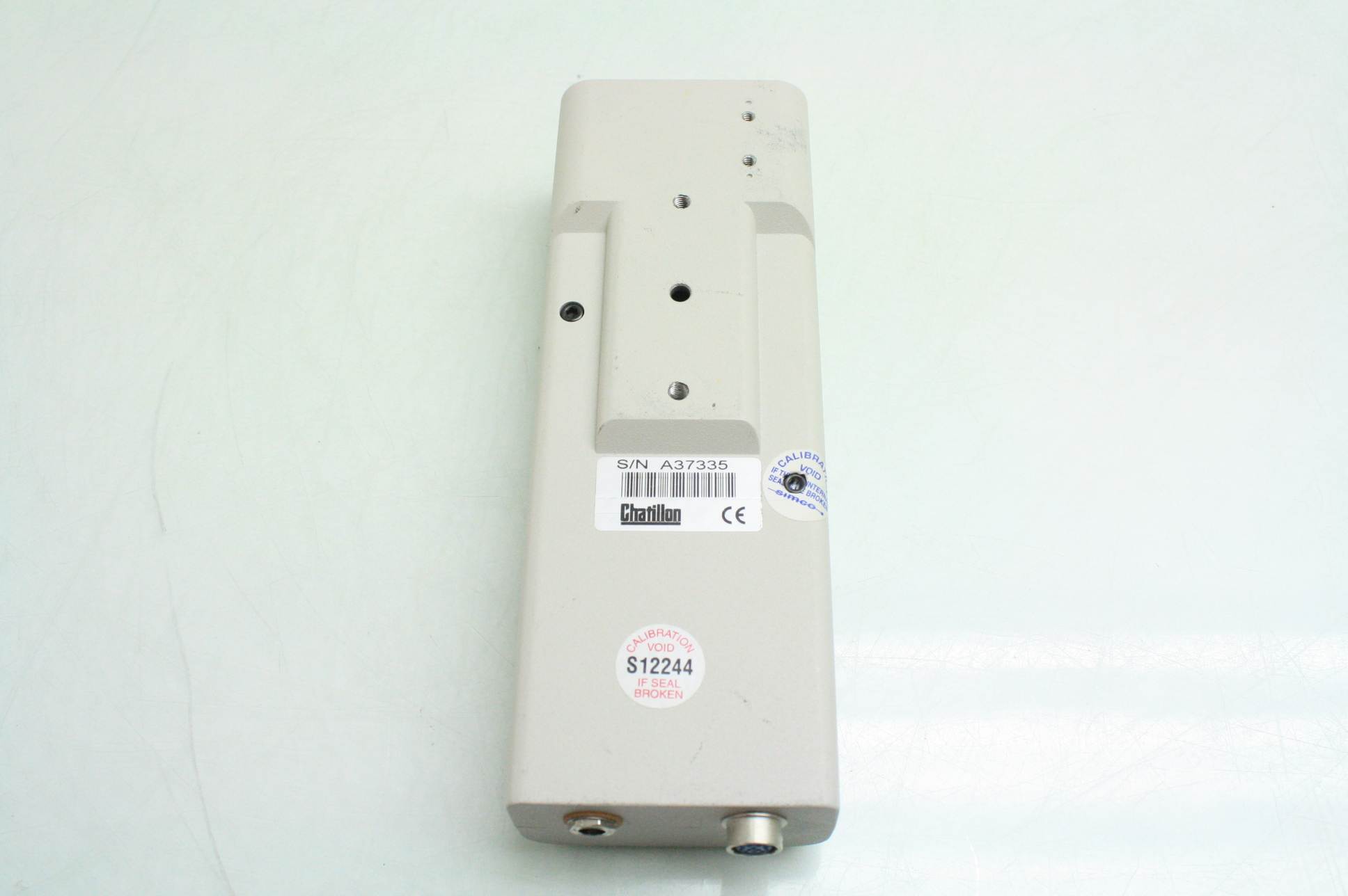 Chatillon DFGSR200 Digital Force Gauge 200 lb Calibration eBay