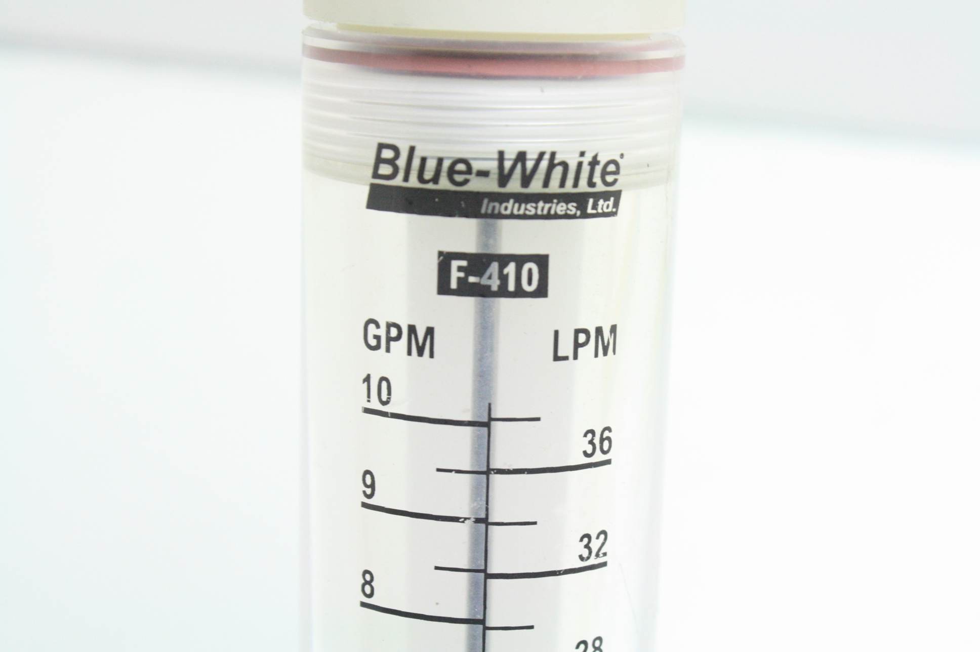 BlueWhite Industries F410 Liquid Flow Meter 110 GPM F40750L / 3/4