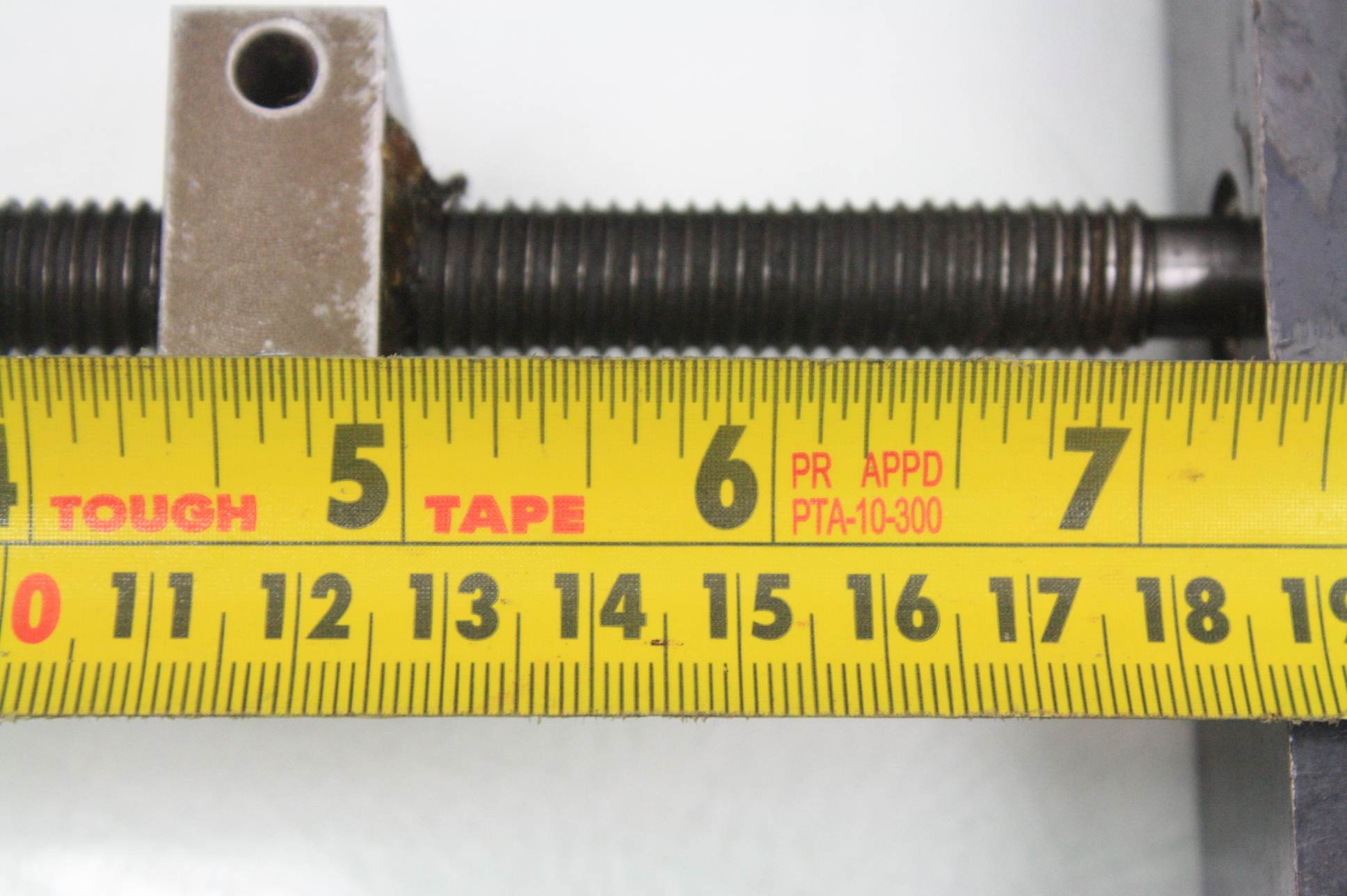 Stelron Reverse Thread Rotating Lead Screw Handwheel Manual Linear