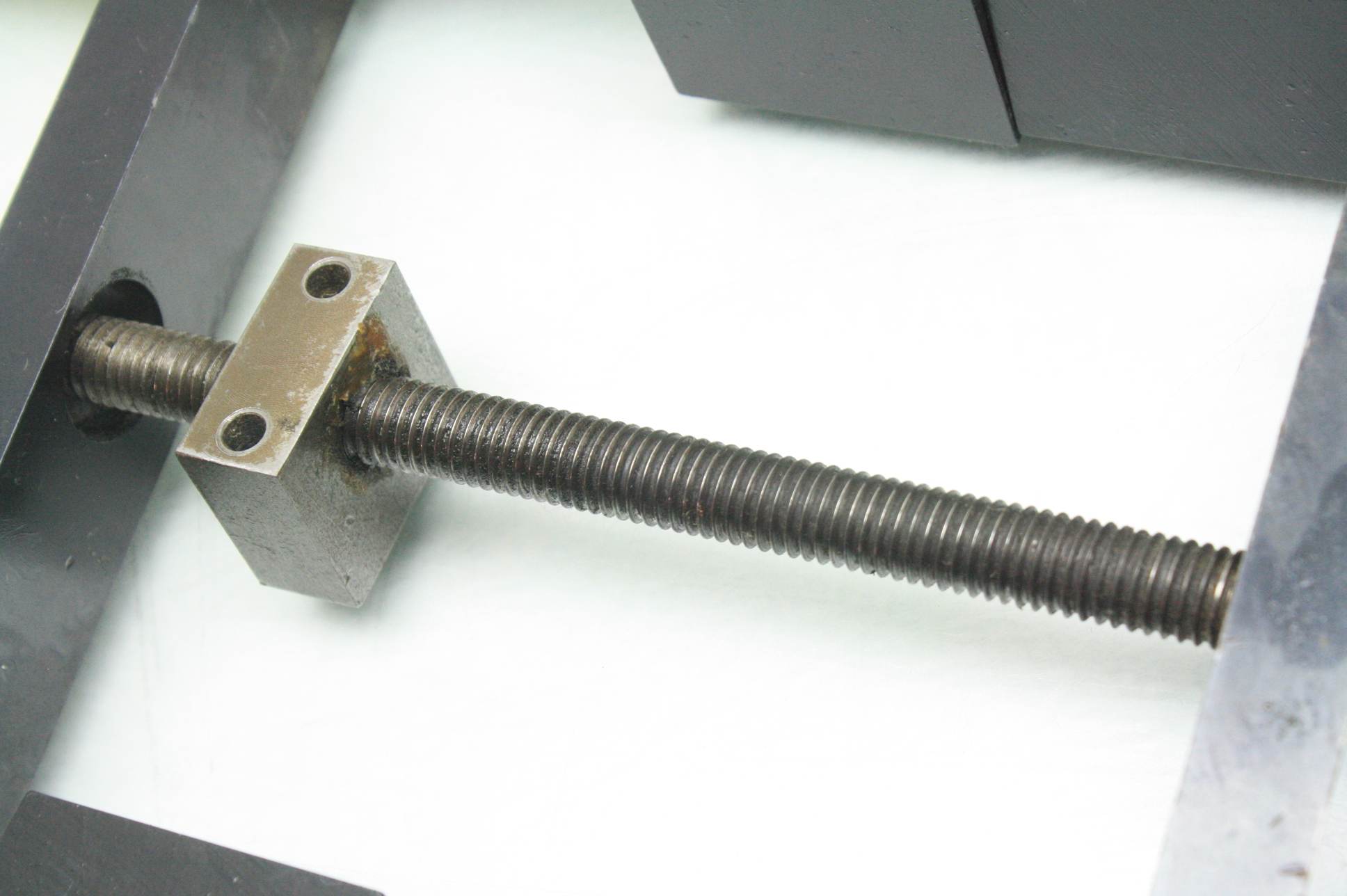 Stelron Reverse Thread Rotating Lead Screw Handwheel Manual Linear