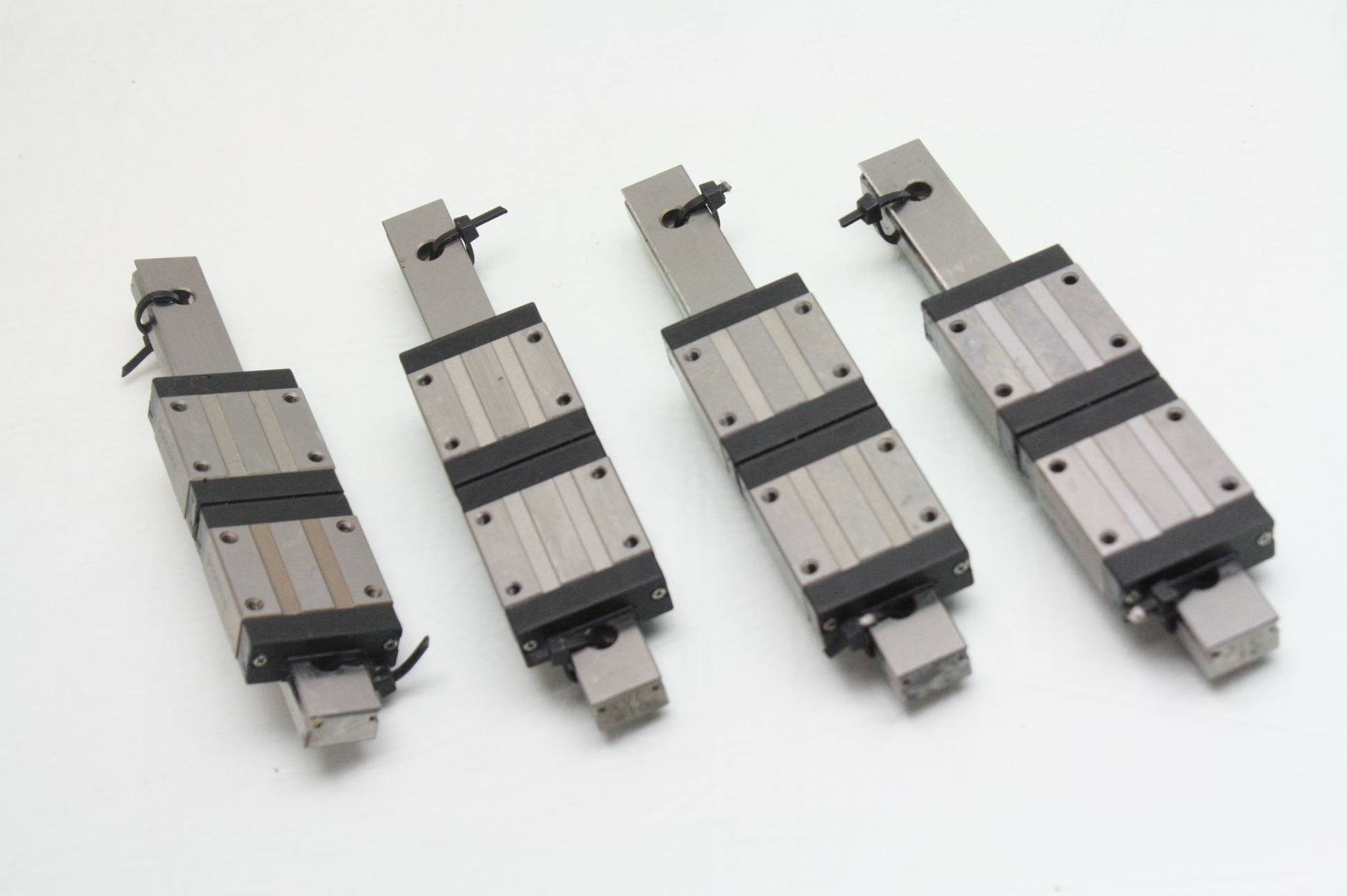 4 Misumi Barden Linear Motion Guide Rails with SSEBV16 Blocks 150mm
