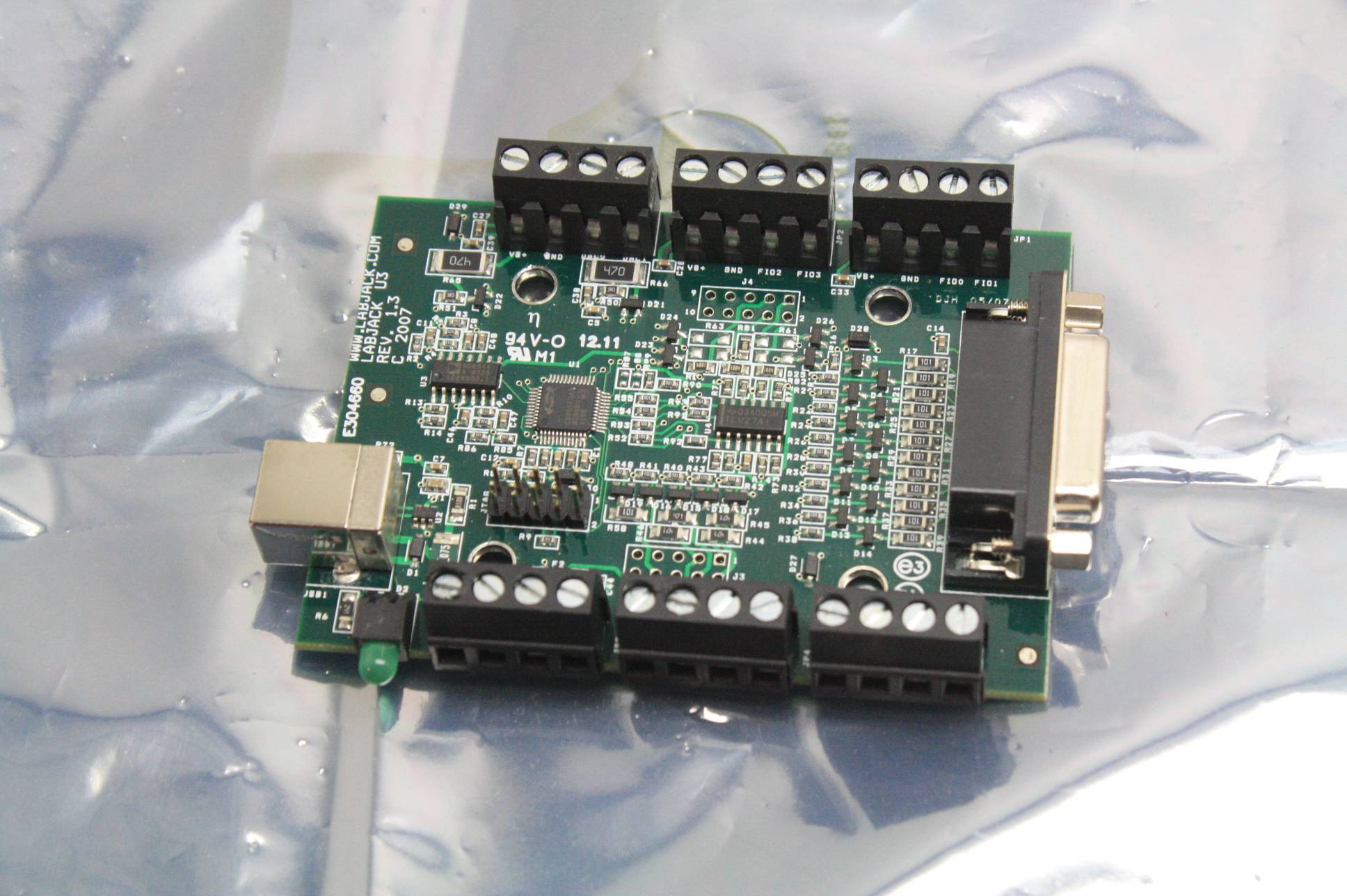 LabJack U3LVOEM Multifunction DAQ Controller / USB Communications eBay