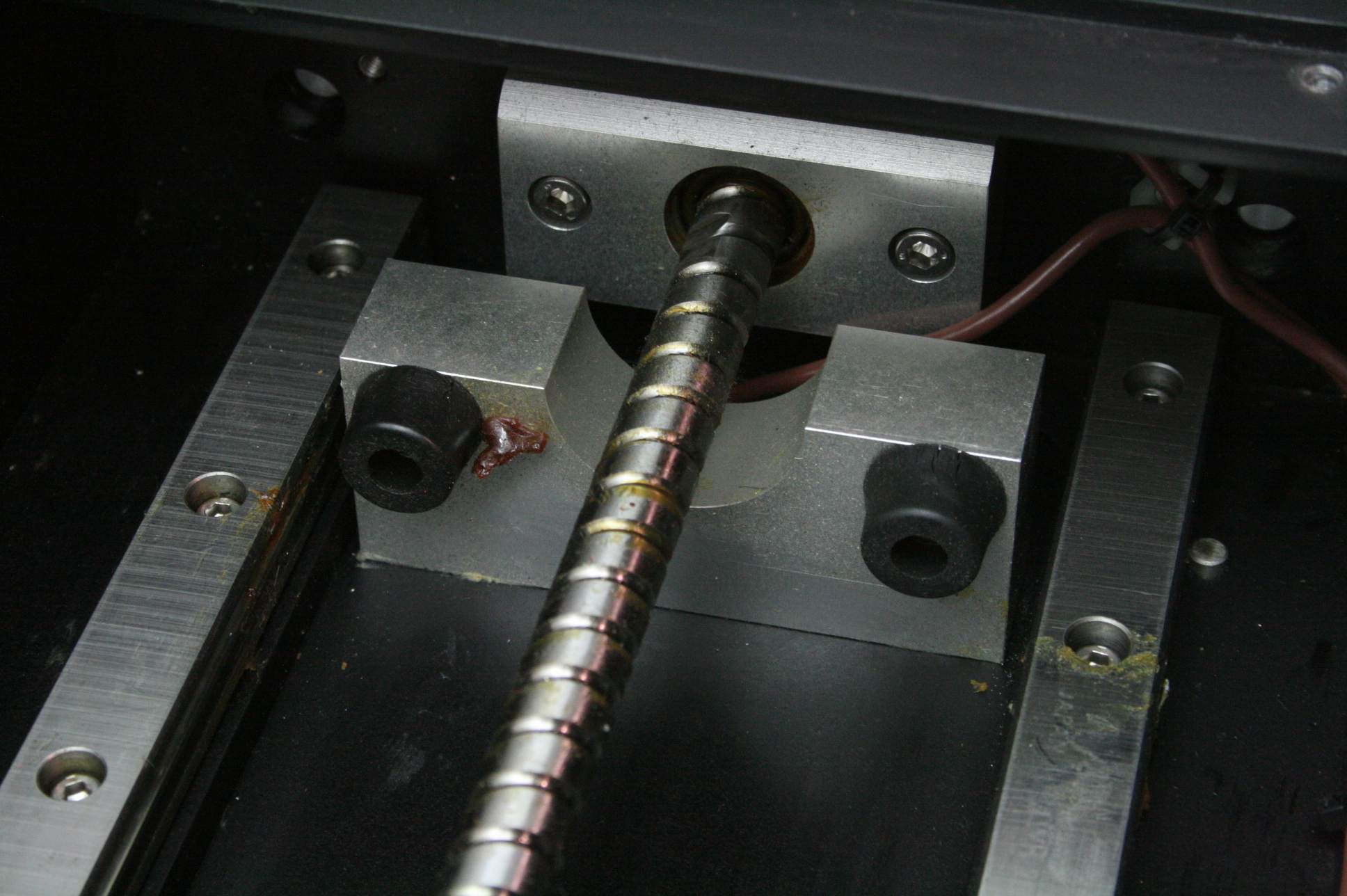 Enclosed Kuroda Precision Ground Ball Screw Linear Actuator IKO Rails