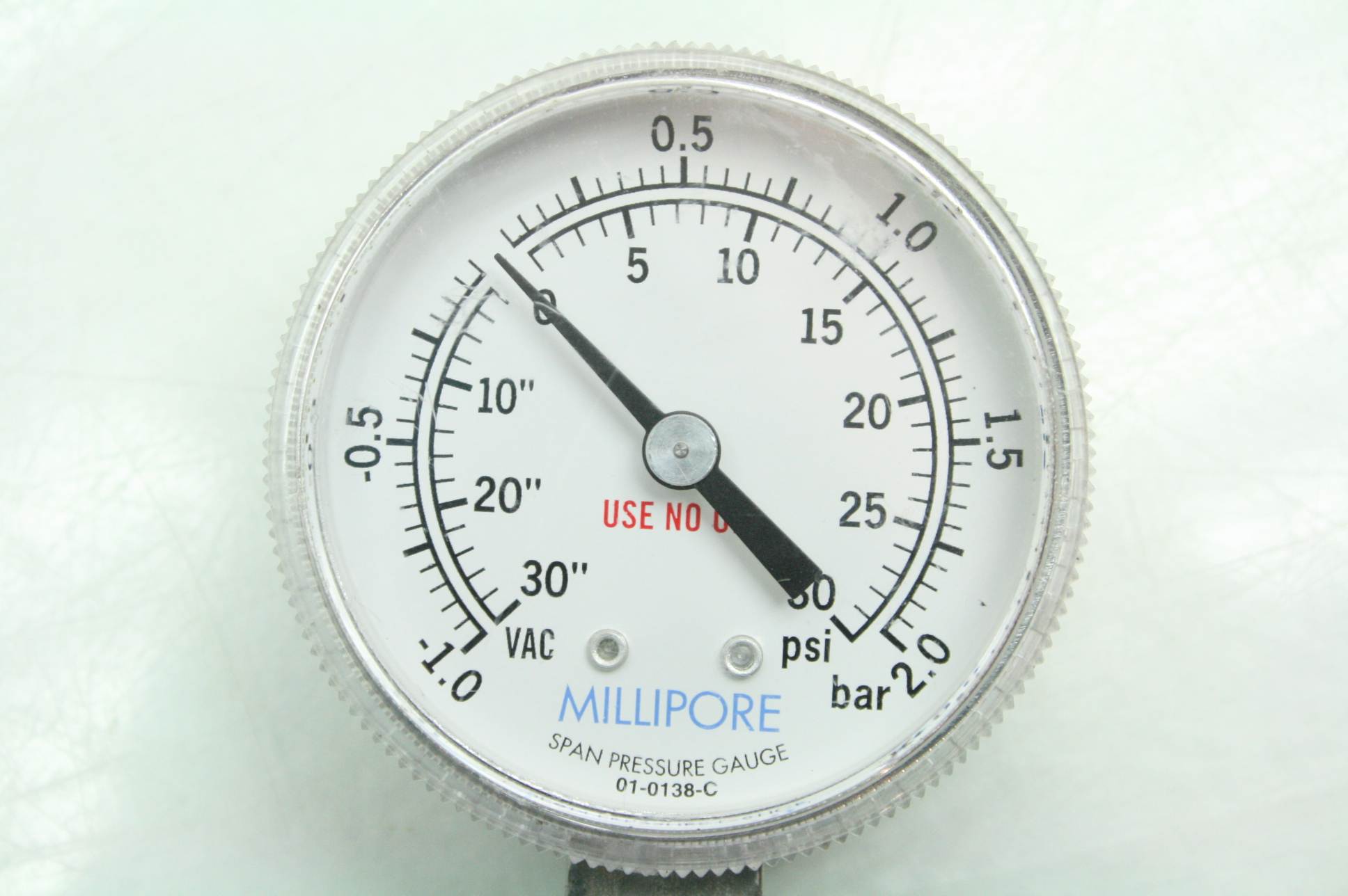 Span 010138C / Ashcroft Dwyer 20001.5 kPa Vacuum Stainless Pressure