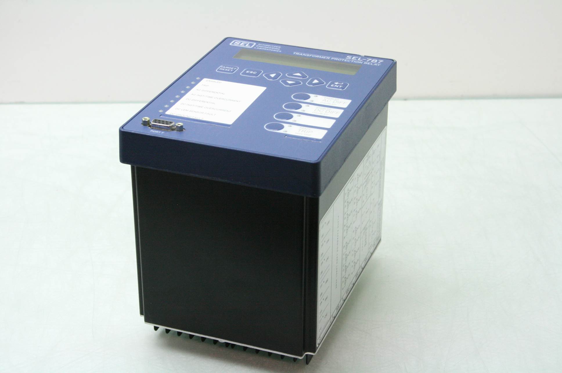 Schweitzer Engineering Laboratories SEL787 Power Transformer Protection Relay eBay