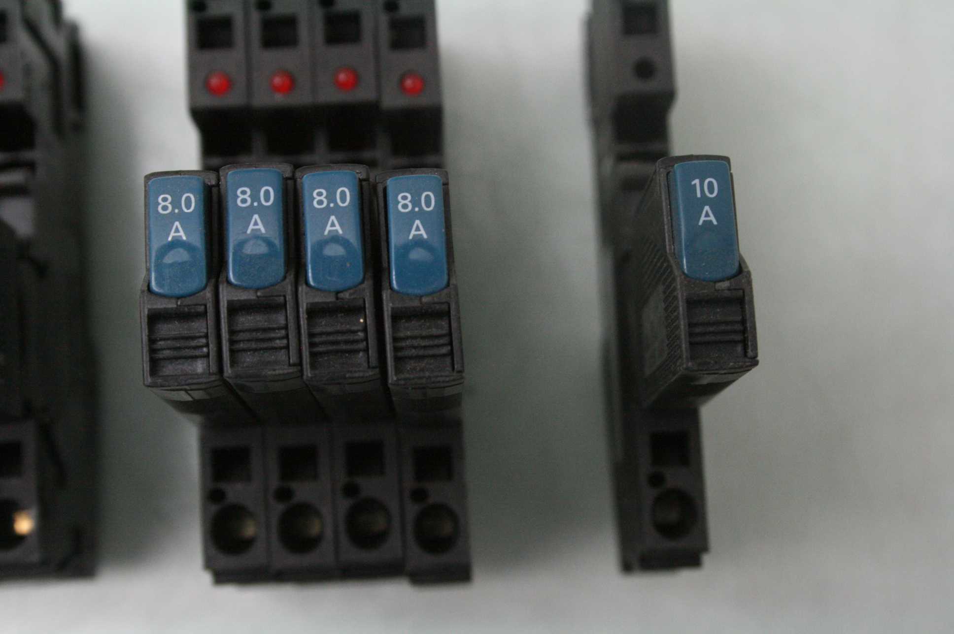 18 Phoenix Contact ST4FS1/C Fuse Holder Sockets TCP 0.25 10 Amps Rated