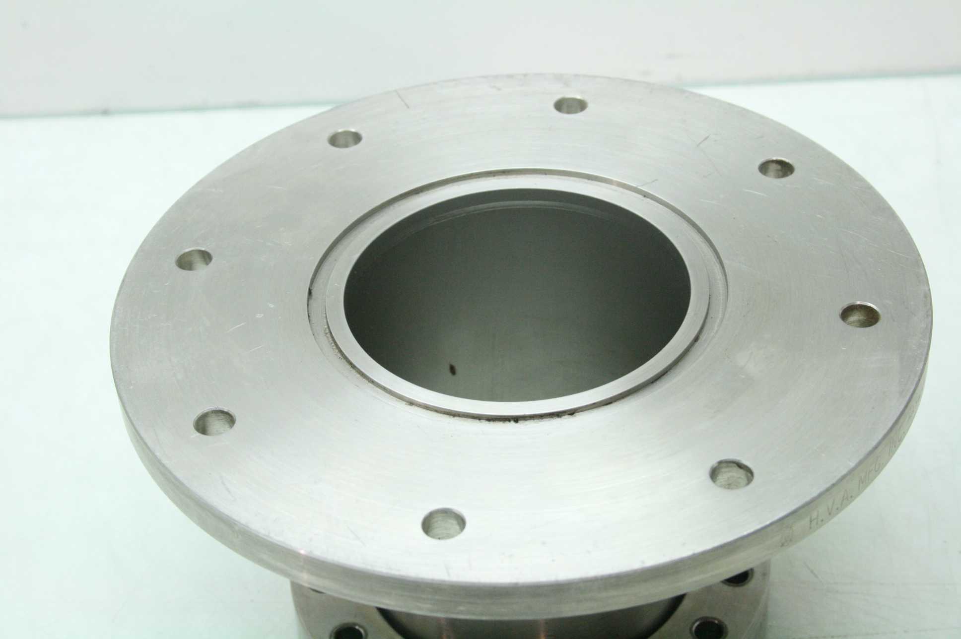 HVA Stainless High Vacuum Fitting Conflat Flange DN100CF to 4" ASME Flange