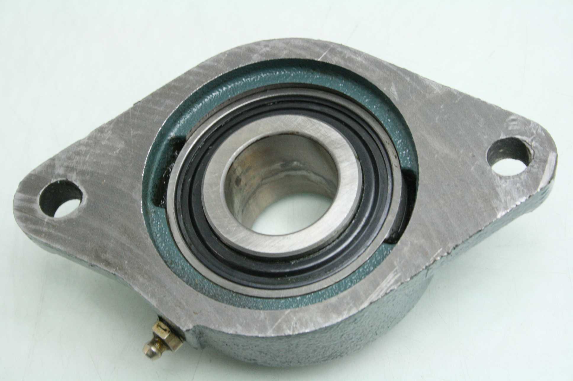 2 Dodge 1240555 SCM Flange Mount Mounted Ball Bearings 17/16" Bore