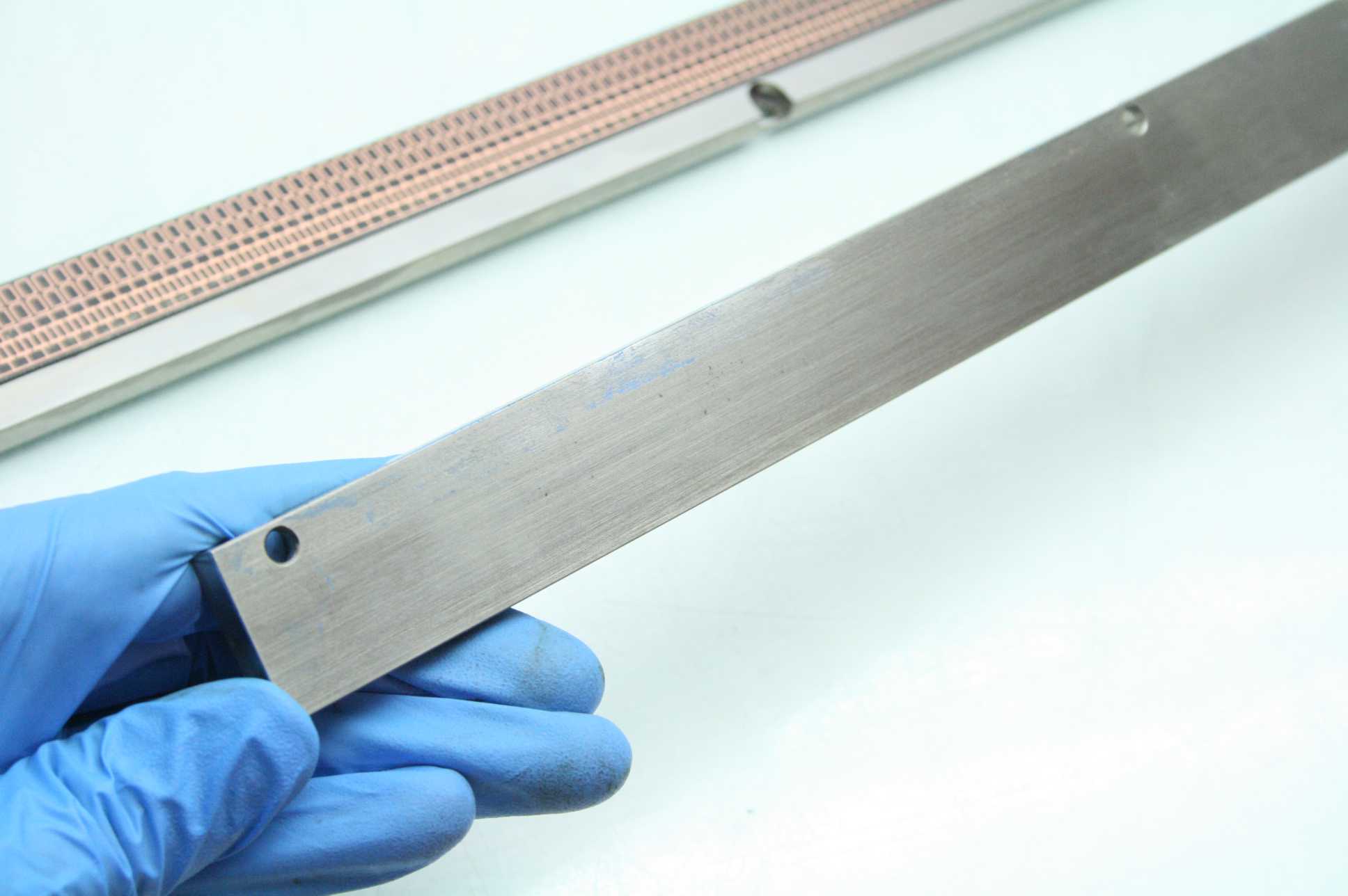 2 Mitutoyo Absolute Linear Scale Encoder 1160mm Tracks Minor Tears