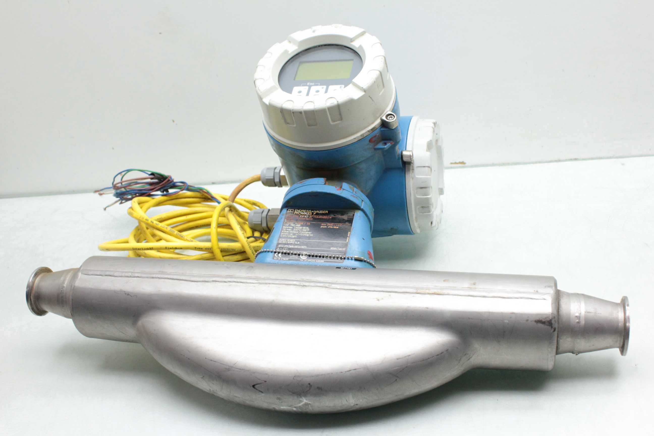 Endress + Hauser 83F40AFTDAARABBAW Promass 83 Flow Meter DN40 11/2