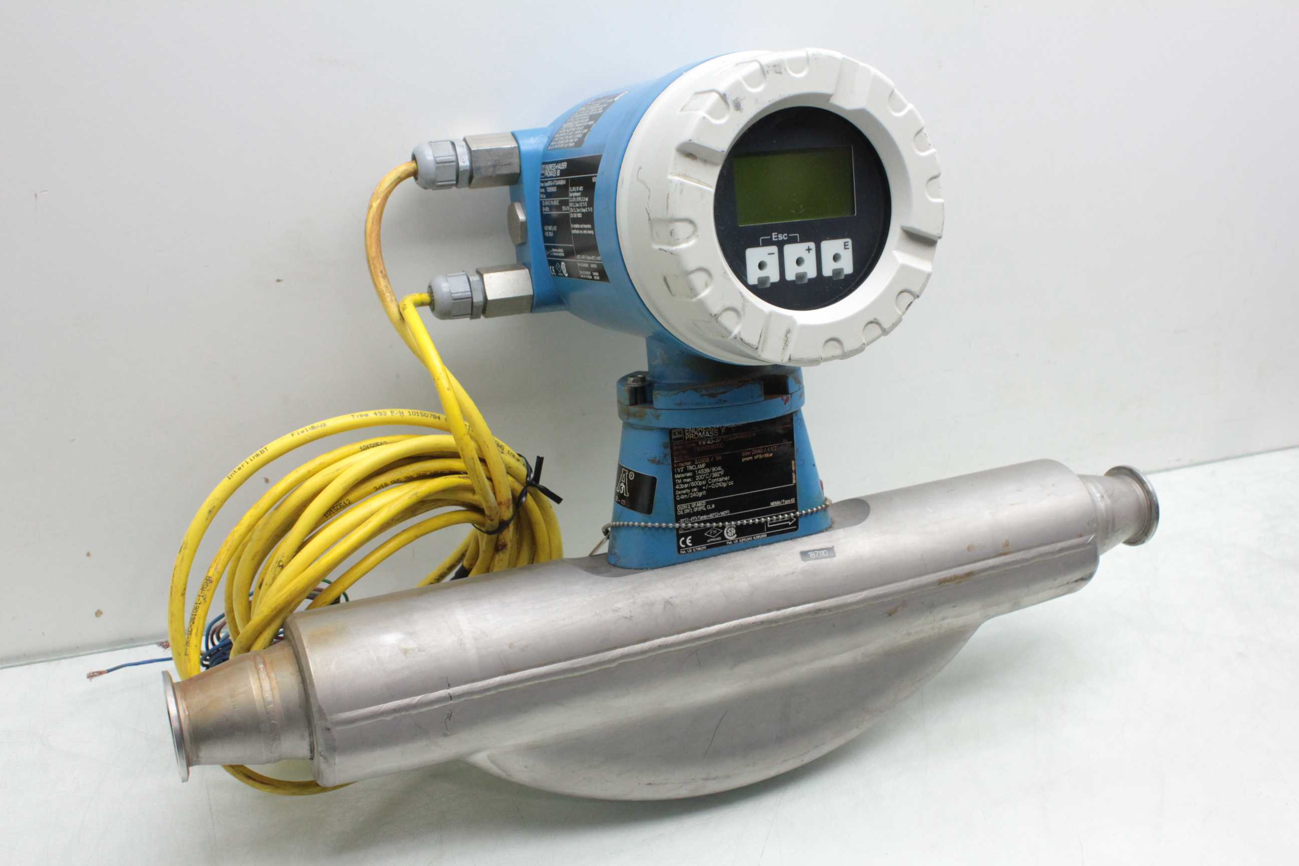 Endress + Hauser 83F40AFTDAARABBAW Promass 83 Flow Meter DN40 11/2