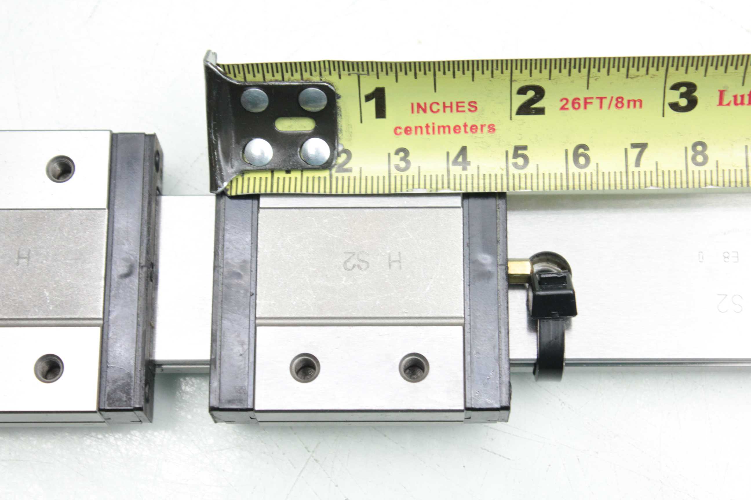 2 IKO LWLF30B Linear Motion Guide Rails w (4) Blocks / 325mm Long eBay