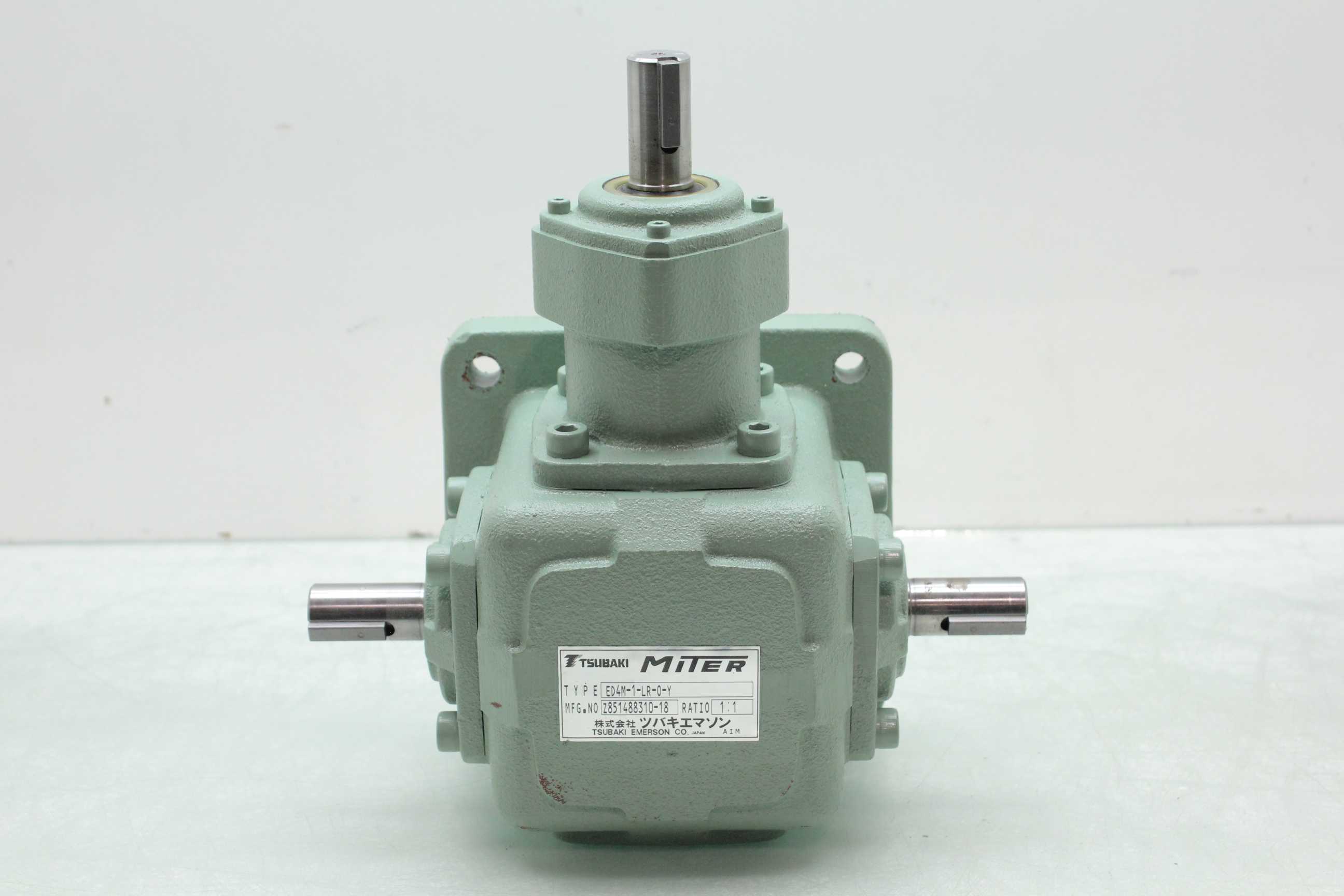 Tsubaki Emerson ED4M1LROY Miter Right Angle Gear Reducer 11 Ratio