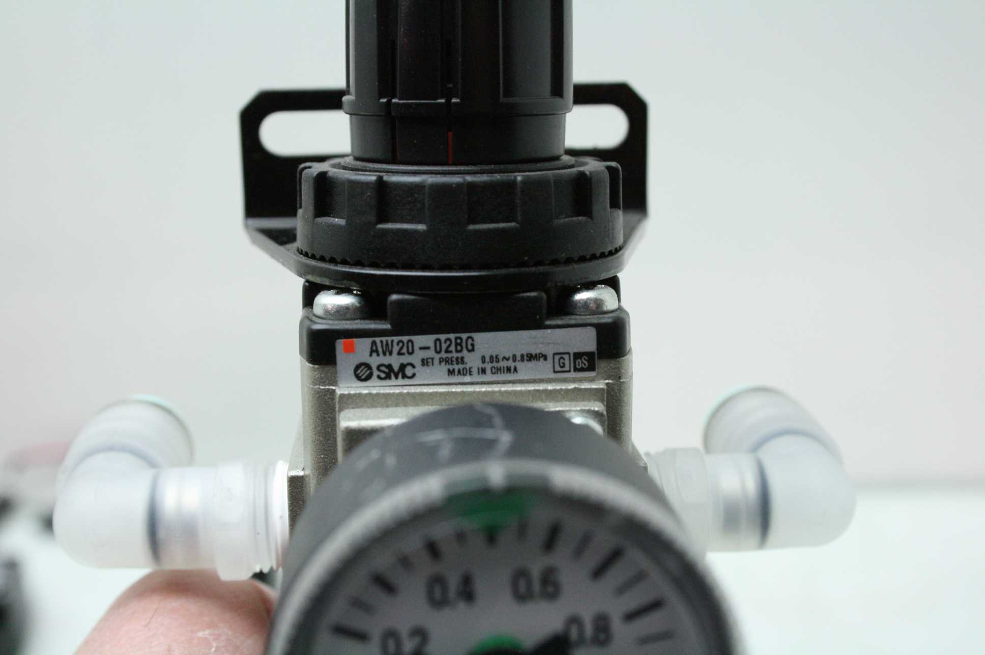 SMC AW2002BG Modular Type Filter Regulator 1/4" NPT Ports eBay