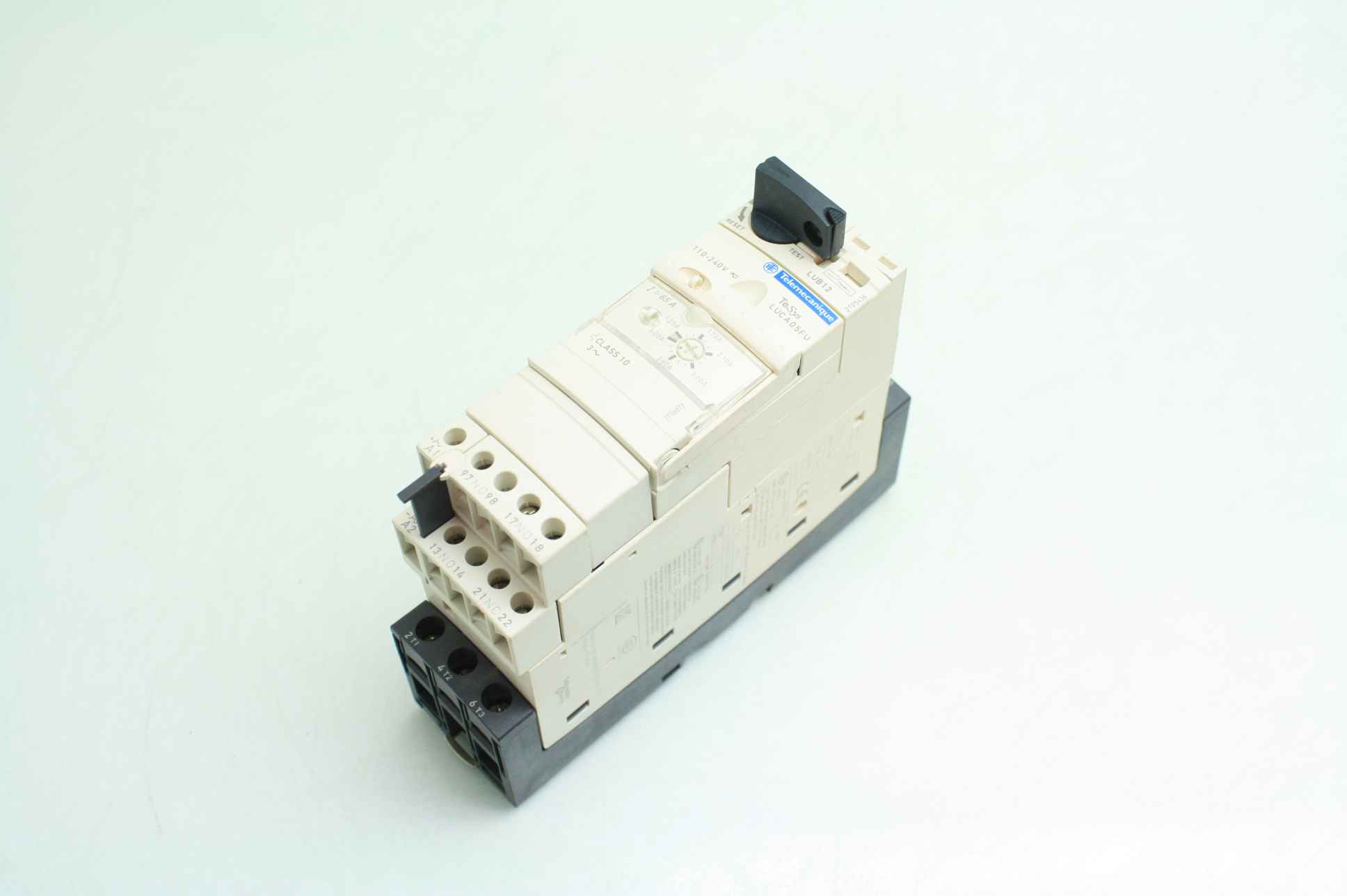 Schneider LUB12 Motor Starter Base 110-240V with LUCA05FU Control Type ...