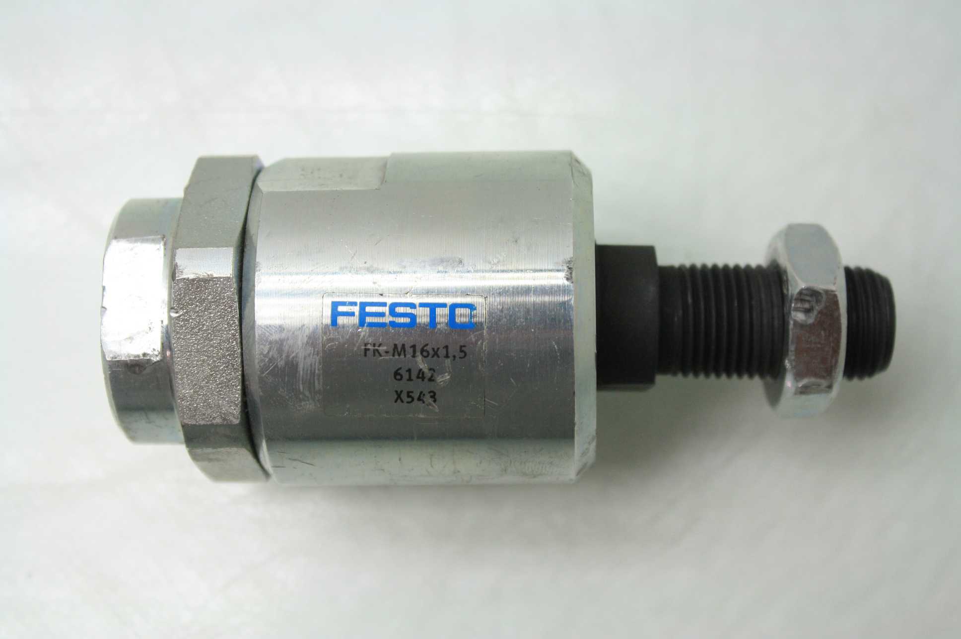 Festo FKM16x1,5 Self Aligning Air Cylinder Rod End Coupler M16 x 1.5 Threads eBay