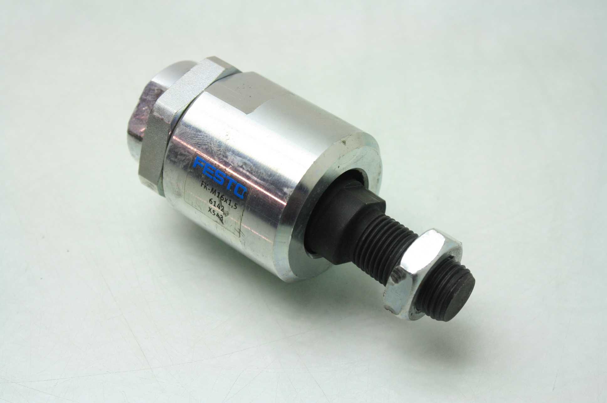 Festo FKM16x1,5 Self Aligning Air Cylinder Rod End Coupler M16 x 1.5