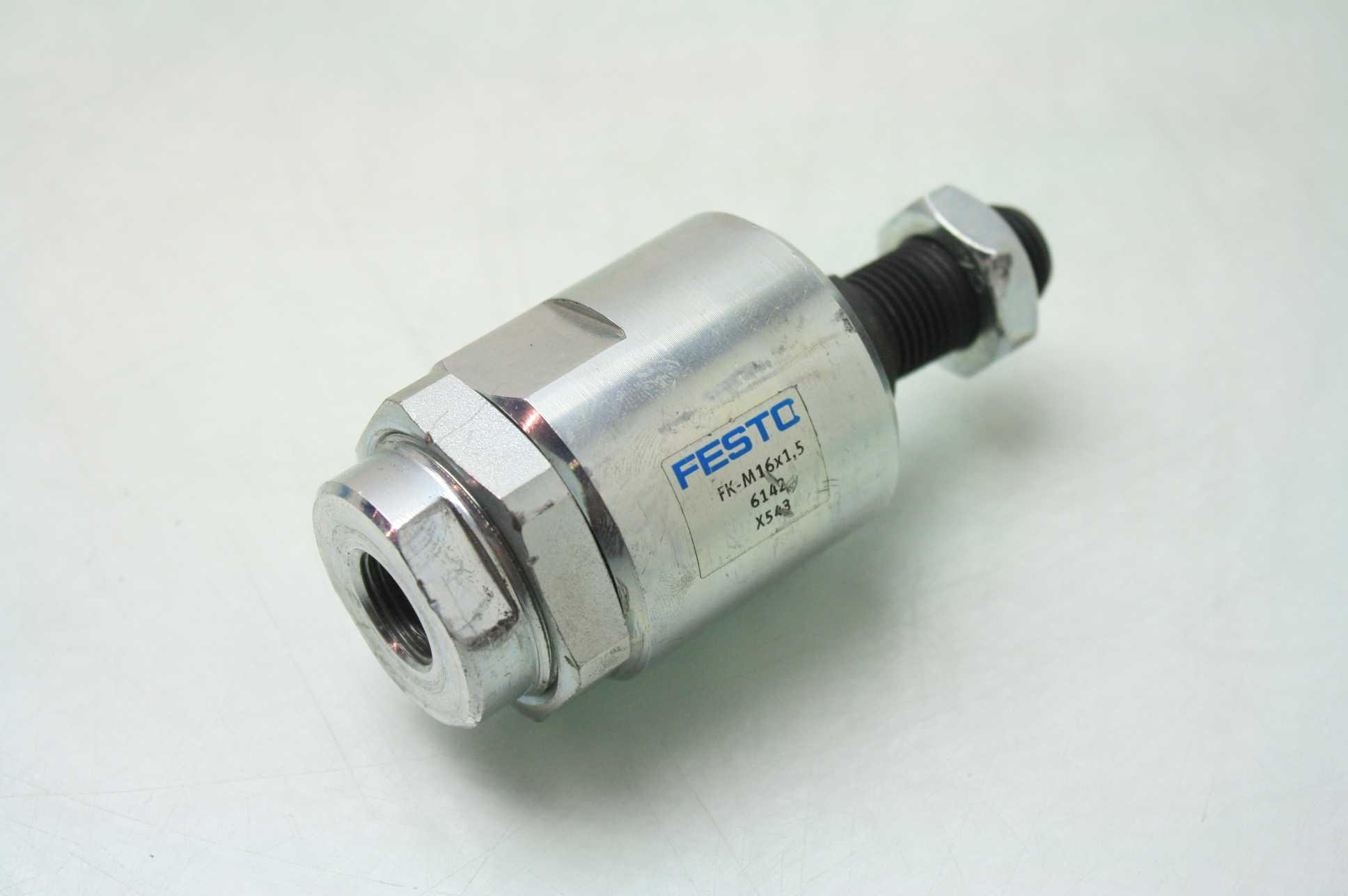 Festo FKM16x1,5 Self Aligning Air Cylinder Rod End Coupler M16 x 1.5 Threads eBay