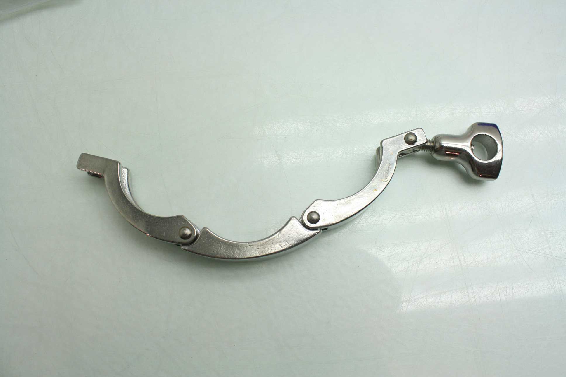 Lot of 8 Swagelok AJC13HS420 Stainless Steel TriClamp Sanitary