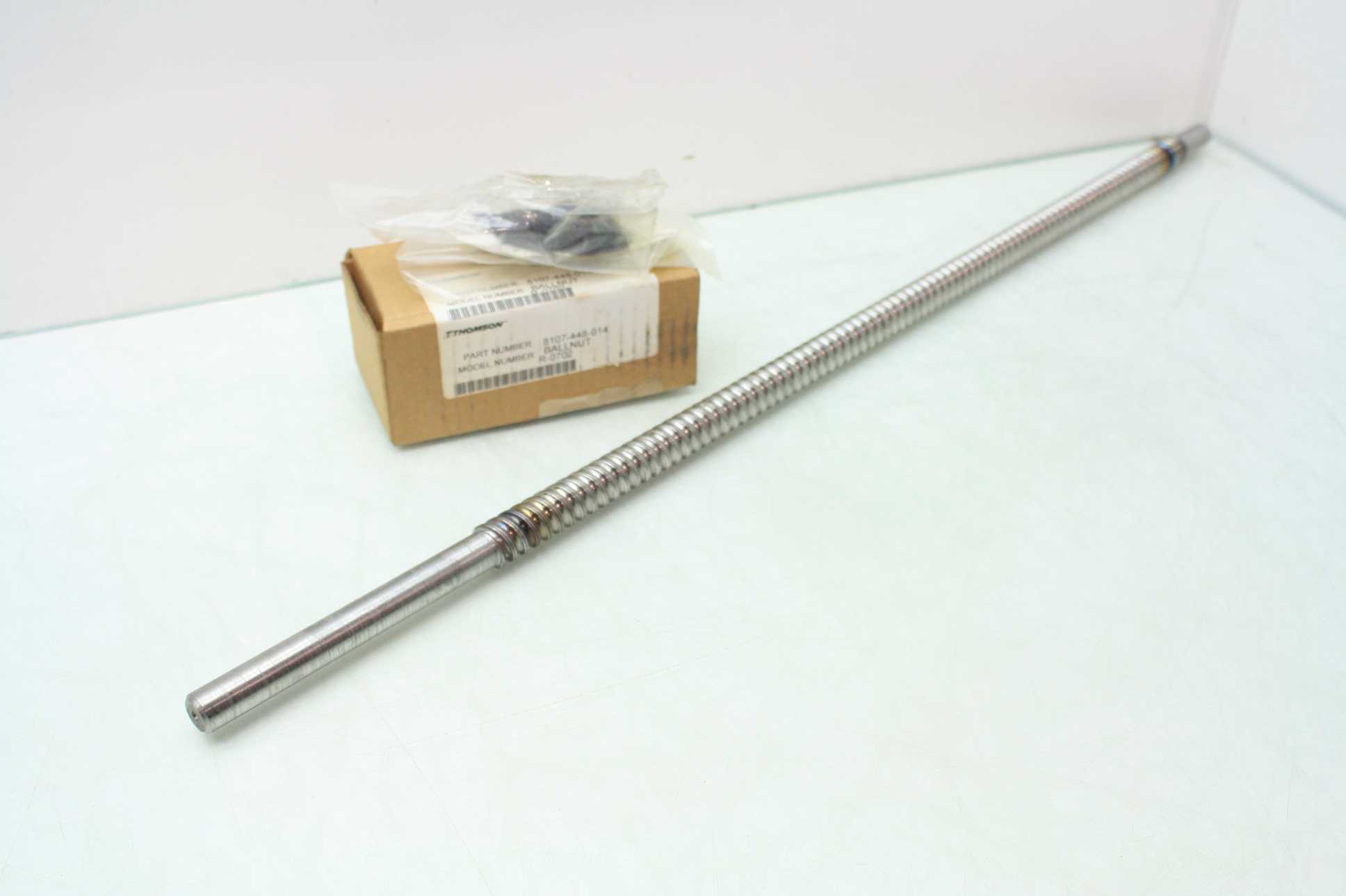 Thomson Ball Nut R0702 Ball Screw w/ Nut and Wiper Kit 740mm Long