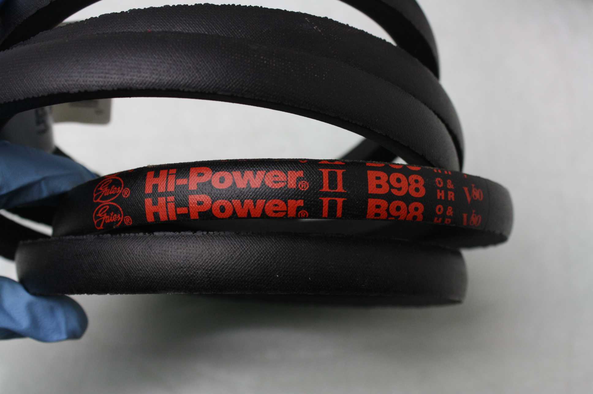 New 2 Gates B98 Series 90032098 Continuous HiPower VBelt / EPDM 101" x 21/32" eBay