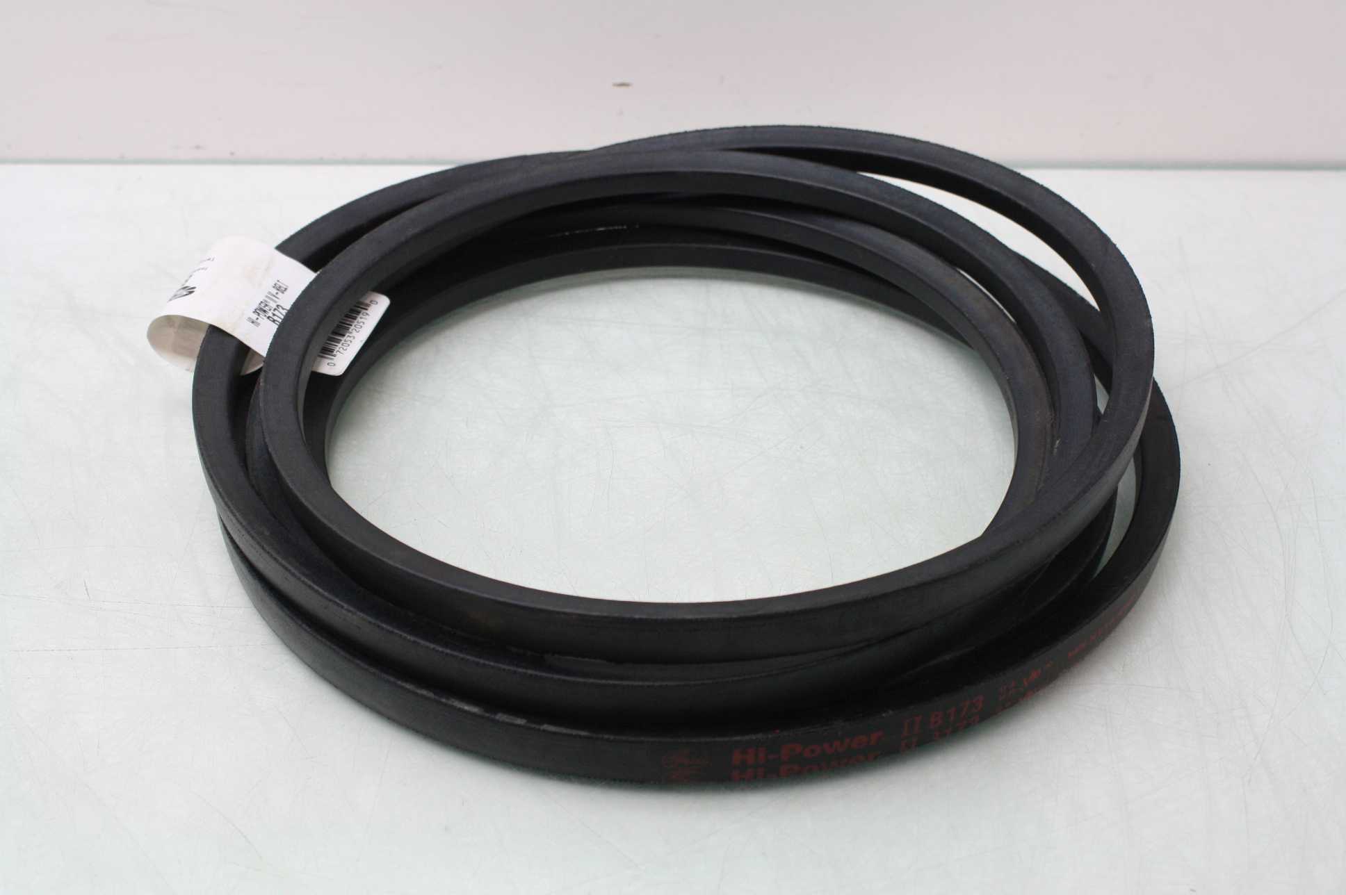 New Gates B173 Continuous HiPower II VBelt / EPDM 21/32" x 173" Long eBay