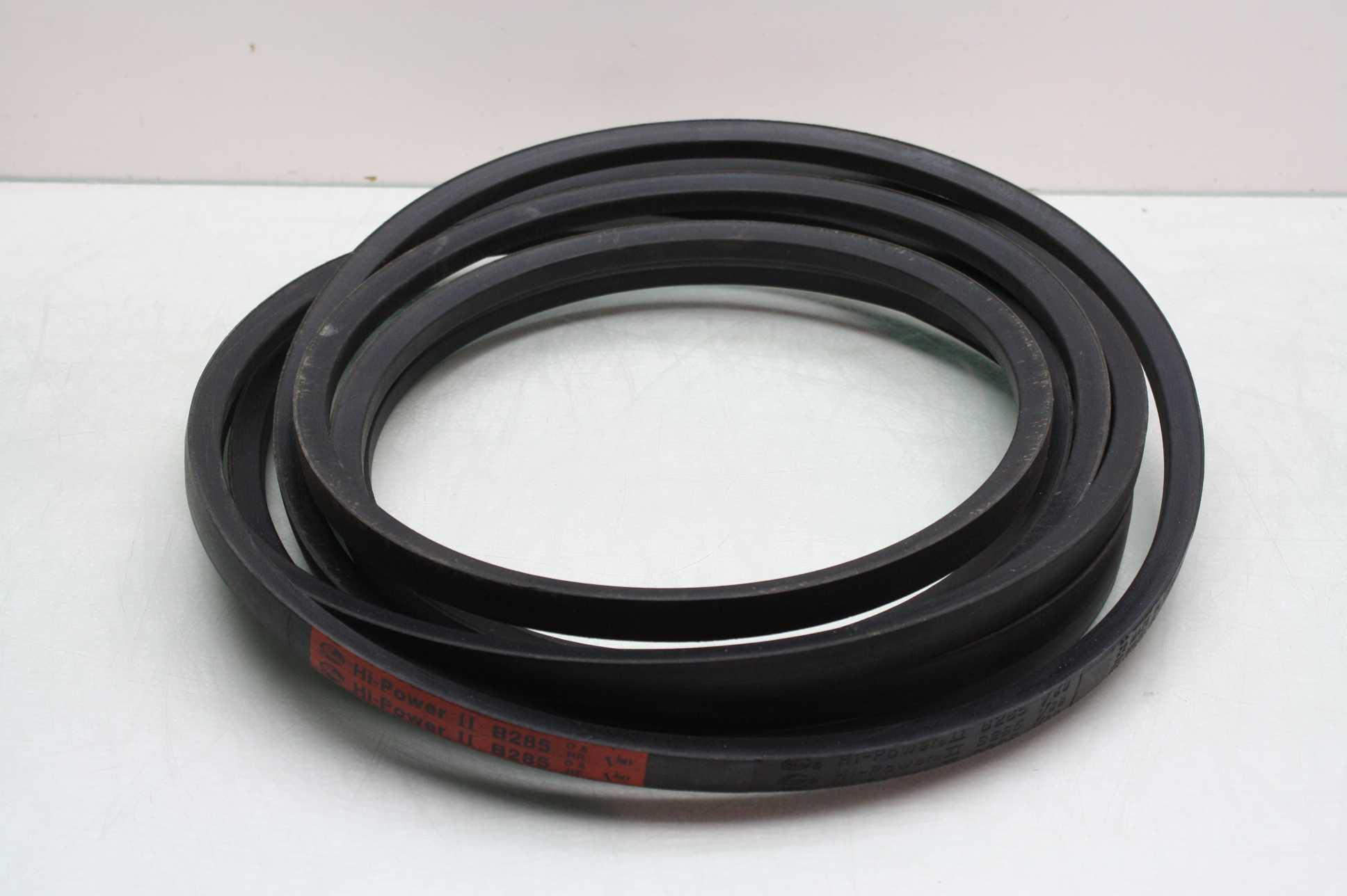 New Gates B285 Continuous HiPower II VBelt / EPDM 21/32" Wide x 286" Long eBay