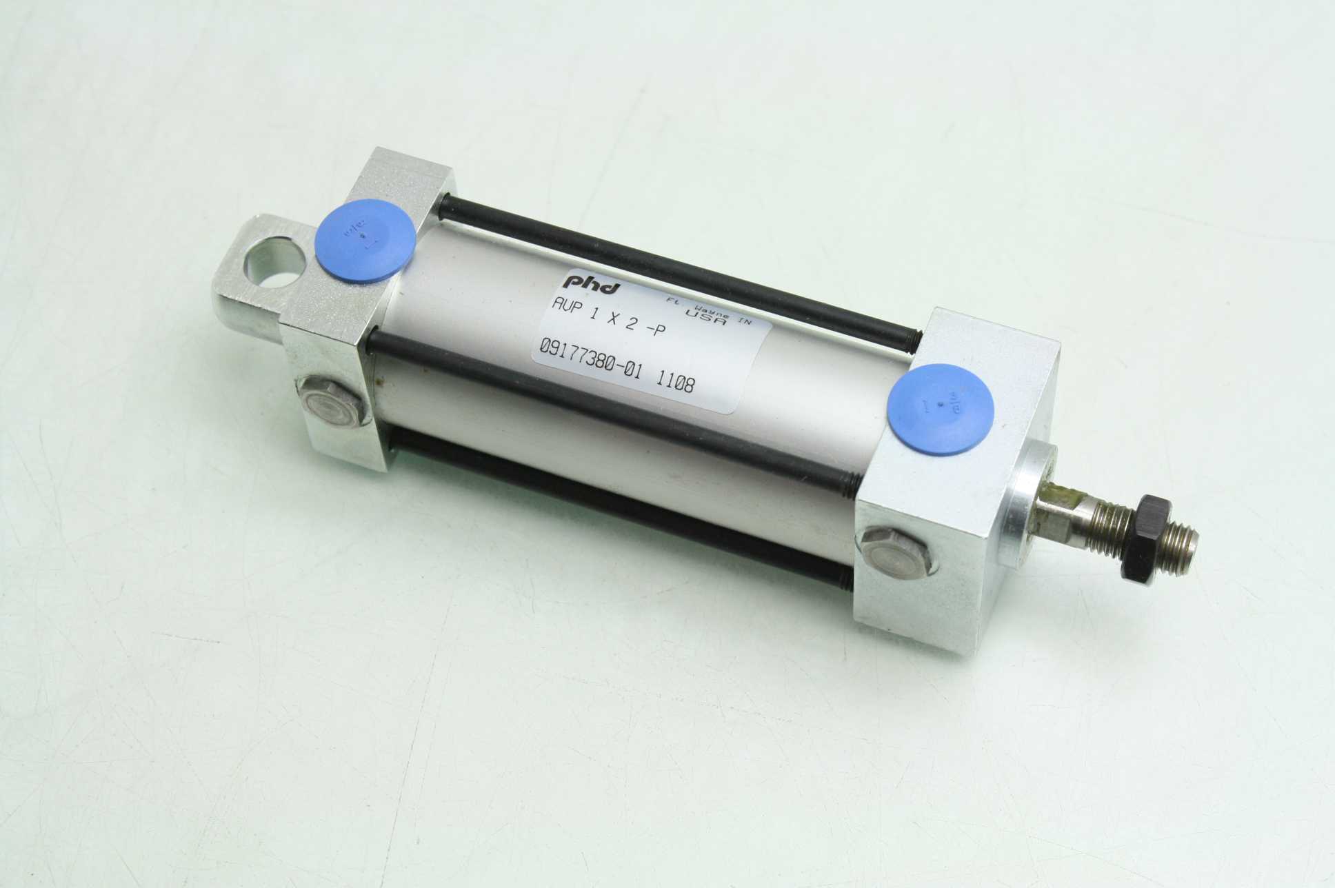 Phd Avp 1x2 P Tie Rod Pneumatic Air Cylinder 1 Bore X 2 Stroke Double Acting Ebay